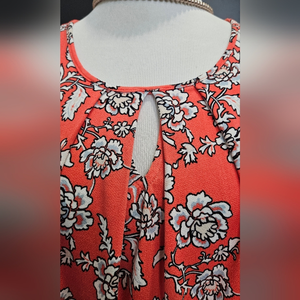 NWOT Ann Taylor Floral Tank Top - Picture 3 of 8